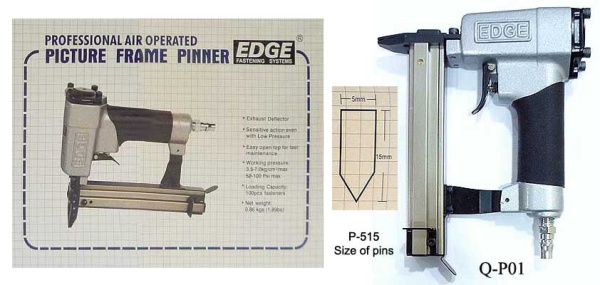 Пистолет пневматический для гибких лепестков EDGE Q-P01 /уп.10/