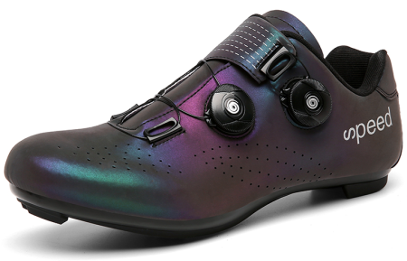 Велосипедные туфли  2005. 37-44 size, Технологии: Нано кожа, Нейлон, Пластиковая подошва, Цвет: Фиол
