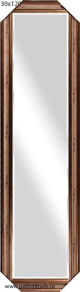 Зеркало в багете 30х120 /DS6507A-772/