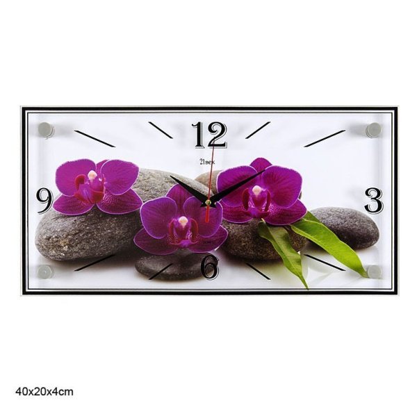 Часы-картина Спа и орхидеи / 1939-908 /уп 10/