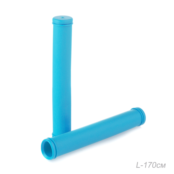 Грипсы для трюкового самоката, 170мм Цвет: голубые, 2 шт, Материал: TPE / SG-170TPE-B / уп 100